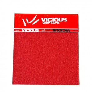 Vicious griptape 10 inch Red (3 sheets)